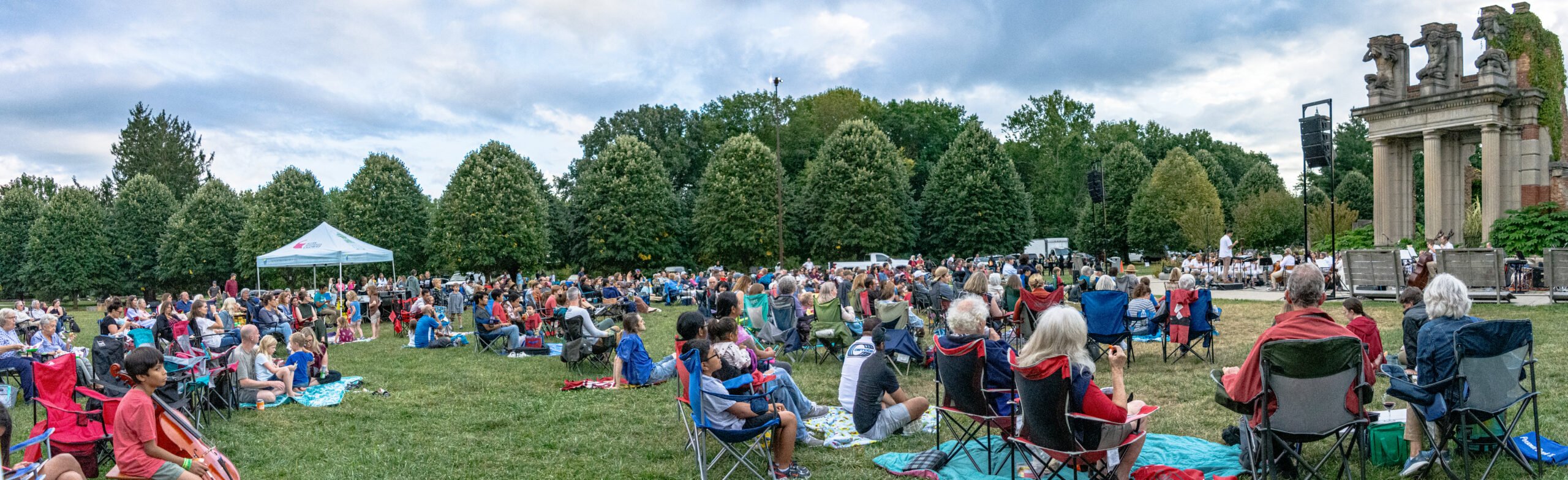 Indianapolis Chamber Orchestra at Holliday Park Indy Parks concert