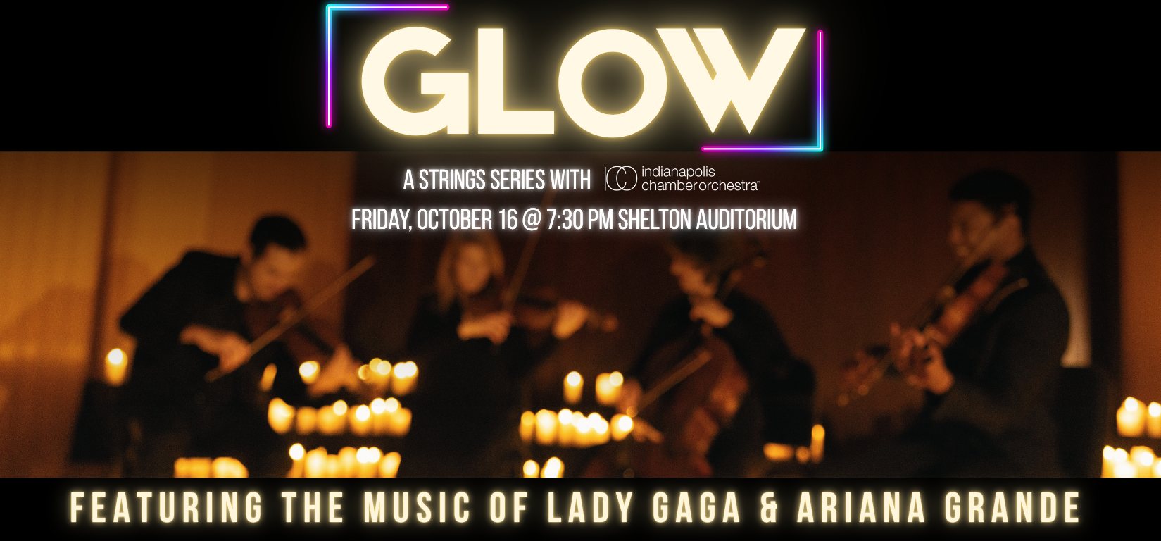 Glow Lady Gaga & Ariana grande (1080 x 1080 px) (1649 x 768 px)